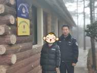 １４歲男孩黃山走失，景區(qū)民警幫助找到