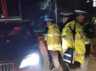 無為交警夜查行動  一晚查獲3起“酒駕” 
