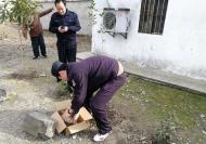來(lái)安：村民發(fā)現(xiàn)遺留炸彈 民警及時(shí)安全處置