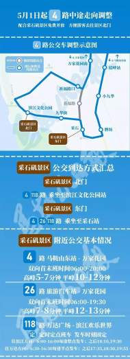 5月1日起，馬鞍山4路公交線路將調整