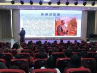 師晶在黃山學院講學，鼓勵學子用新徽派版畫向世界講述好安徽故事