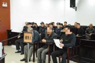 霍邱法院公開審理盧強(qiáng)厚等3人惡勢力犯罪集團(tuán)案