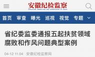 因違規(guī)二次分配危改資金等問題，太湖縣一村黨總支書記受到黨內(nèi)警告處分