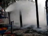 淮南：隨地亂扔煙頭引燃楊絮引火災 民警速撲滅