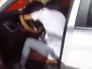 淮北一男子喝完喜酒驾车 开着开着睡着了