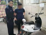 灵璧一男子专吃“窝边草”  一个月内盗窃小区14辆电动车