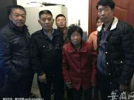 外省老人走失两天 萧县民警按图索“迹”助其回家