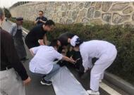 滁州民警上班途中及時救助因車禍受傷老人 