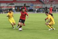 国足U20昨晚在肥2比0完胜巴勒斯坦U20