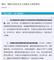 霍邱：通報(bào)三起形式主義官僚主義典型案例