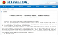 非法吸收公眾存款2.98億！三名犯罪嫌疑人被六安金安區檢察院批捕 