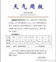 8月1日起，池州多雷陣雨天氣，最高溫略有下降