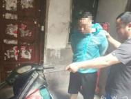 肥西一男子裝扮外賣小哥 盜竊電瓶近百起