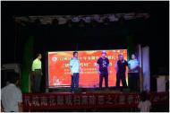 宣城市朱橋鄉：現代皖南花鼓戲掃黑除惡劇開演