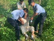 亳州八旬老人思念已故老伴 坟前看望途中摔进芦苇荡