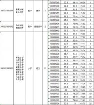 2019年度當涂縣中小學(xué)新任教師公開招聘總成績公布