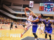 文一男篮夺得赛点 总决赛3比0领先广西 