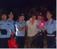 祁門民警稻田里抓獲盜竊嫌犯