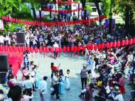 包河水面點亮“超級月亮”  包公園將首次打造夜游景觀 