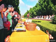 合肥2019年秋季生態禮葬儀式舉行   75位逝者歸根大蜀山