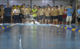 合肥举行首届青少年游泳锦标赛 224名小选手劈波斩浪争当“小飞鱼”      