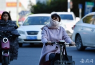 淮南天氣“過山車”　氣溫直降至個(gè)位數(shù)
