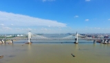 商合杭高铁芜湖长江大桥雄姿初现（组图）