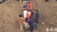 泗縣一女子落入機(jī)井 消防三次“倒掛”救援