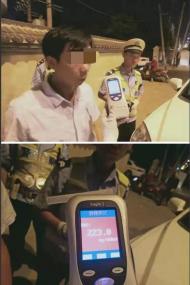 一男子無證、醉酒駕駛機(jī)動(dòng)車 六安交警：刑拘，罰款１０００元，五年內(nèi)不得辦理駕駛證