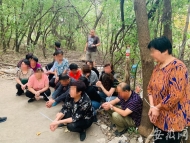 野外聚眾賭博還有專人放哨 合肥一流動賭場被打掉
