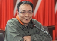 田曉華:梁小斌寫字