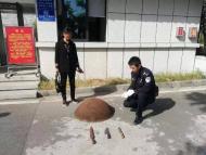 霍山：強制執(zhí)行行政處罰，沒收屠宰工具