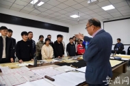 文化名家走进安徽理工大学 展示非遗绝活