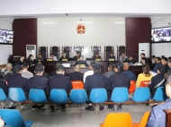 南陵法院公開審理一起涉惡案件 12人涉嫌4項罪名