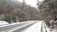 岳西迎來今冬首場降雪