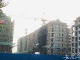 合肥华邦•蜀山别院在建工地失火 现场浓烟滚滚