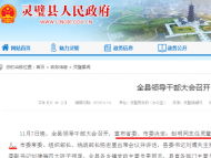 最新人事：他任靈璧縣副書記、提名為靈璧縣縣長候選人