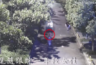 女子下班途中遭襲胸  滁州民警蹲守抓“變態男”（視頻）