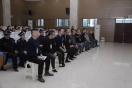 欺行霸市強(qiáng)迫交易　滁州10人涉惡團(tuán)伙受審