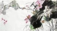 12月10日， 來安籍著名畫家呂雪冰花鳥畫作品展滁州開幕