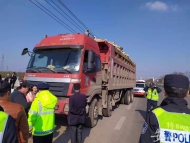 蚌滁淮馬四地聯動治超執法 544臺超限超載貨運車輛被查處