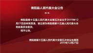 青陽縣十五屆人大五次會議選舉兩人為縣人大常委會委員