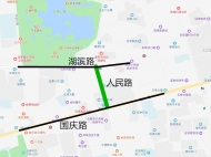 淮南3條道路同時施工　過往車輛請留意