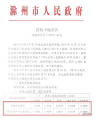 定了！滁州這些地方要征地