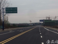 合肥渡仙橋路建成通車  將成為蜀山體育公園主入口之一