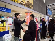 合肥機場啟動體溫檢測  無武漢航線