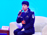 代表委员面对面| 利辛县公安局朱晓丽：履职尽责 保一方平安