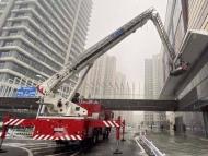 合肥瑤海消防開展雨雪天氣滅火救援演練