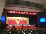 安徽省十三届人大三次会议开幕 省长李国英作《政府工作报告》