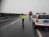  应对雨雪天气  安徽高速公路加大隐患排查力度